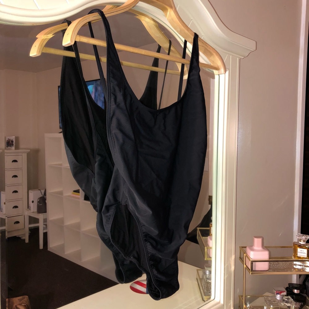 Black bathing suit